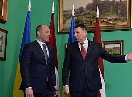 Офіційний візит Голови Верховної Ради України Андрія Парубія до Латвійської Республіки (фото-кліп)