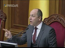 Виступ А.Парубія на пленарному засіданні, щодо припиненння п’ятихвилинок ненависті у парламенті 01 листопада 2016 р.